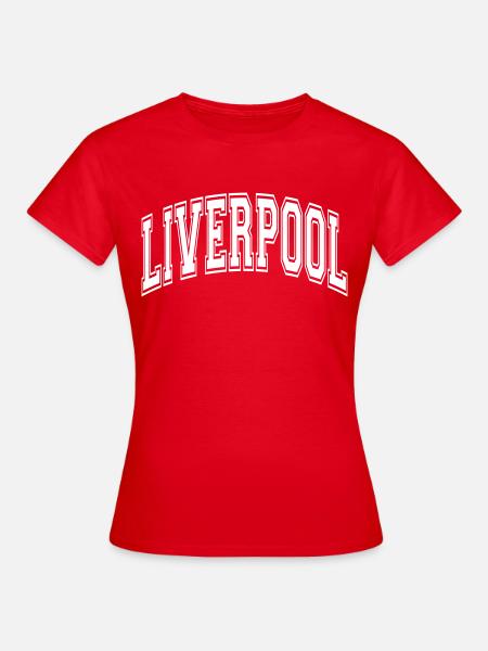 Liverpool - Frauen T-Shirt - Rot