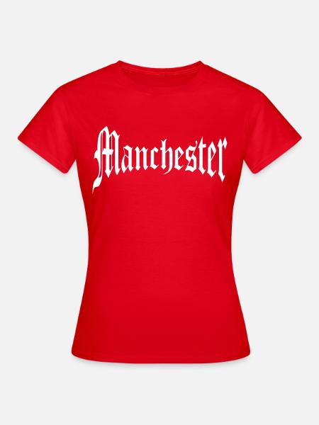 Manchester - Frauen T-Shirt - Rot