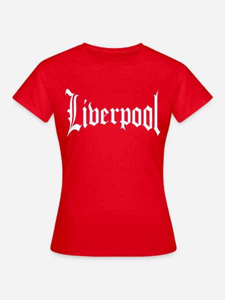 Liverpool - Frauen T-Shirt - Rot