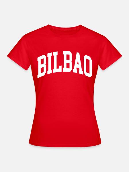 Bilbao - Frauen T-Shirt - Rot