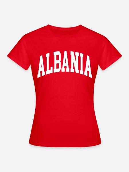 Albanien - Frauen T-Shirt - Rot