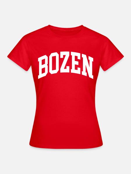 Bozen - Frauen T-Shirt - Rot