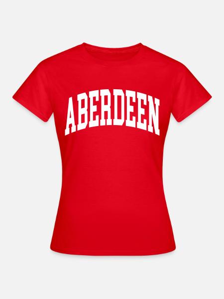 Aberdeen - Frauen T-Shirt - Rot