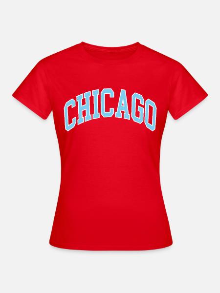 Chicago - Frauen T-Shirt - Rot