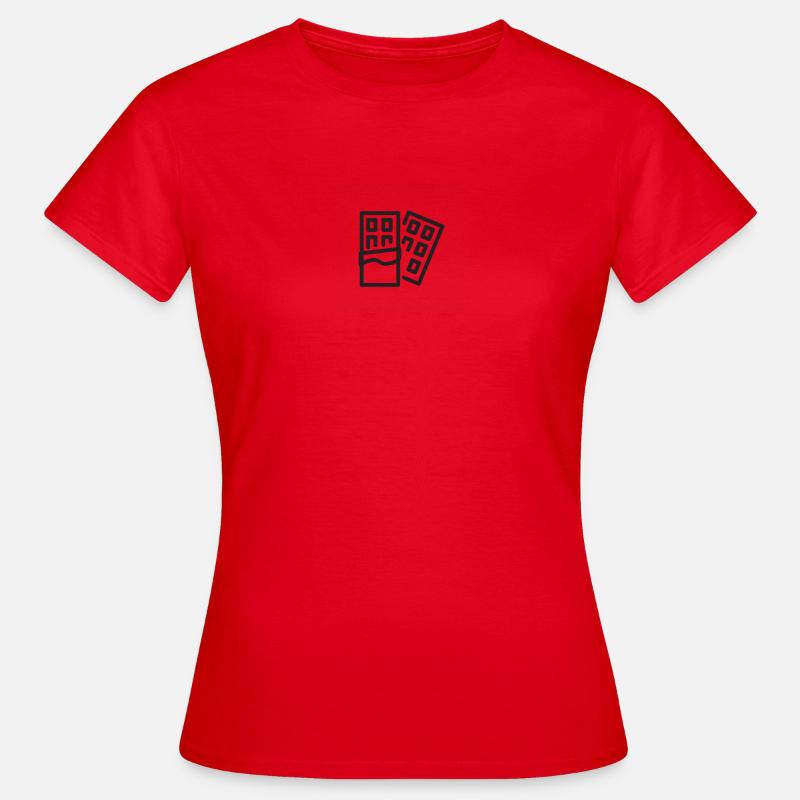 Fresh Monkey Chocolate Series - Women's T-Shirt - red