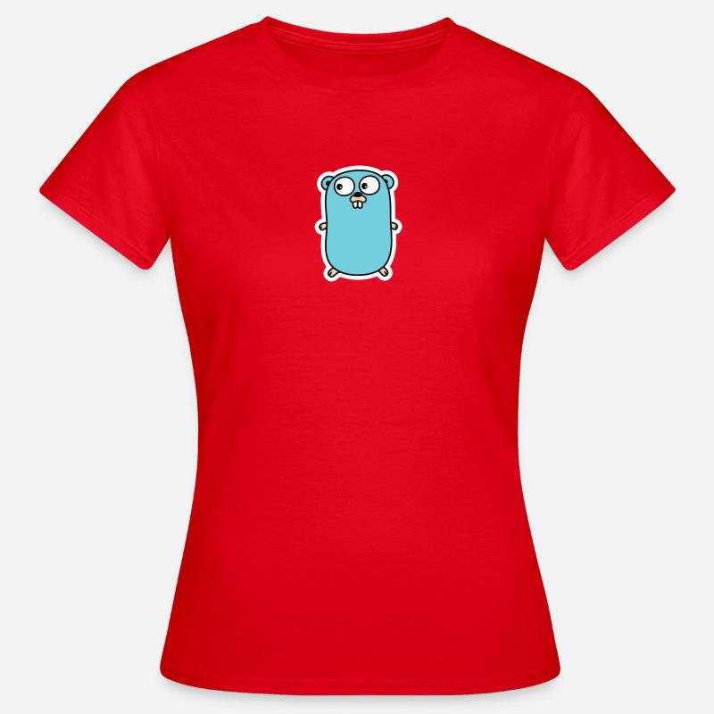 Go gopher - Women's T-Shirt - red