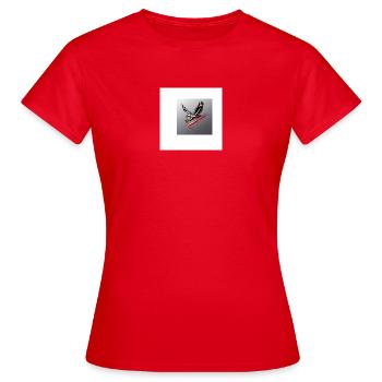 Naturel - T-shirt Femme - rouge - Devant - AI Model Female 172 dark (172cm)