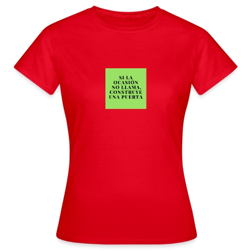 motivacion - Camiseta mujer