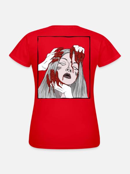 Hands on - Frauen T-Shirt - Rot