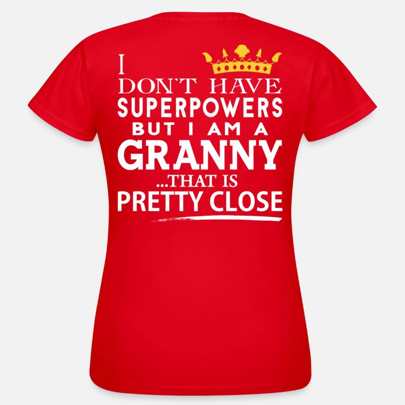 SUPER GRANNY! - Women's T-Shirt - red