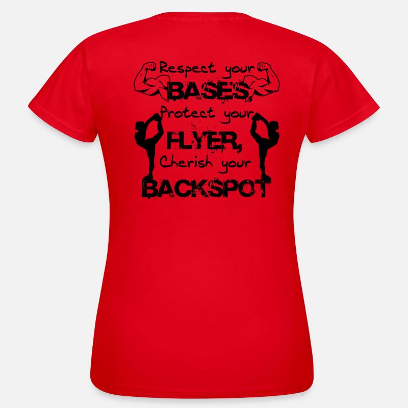 Respect your base. , , - Women's T-Shirt - red