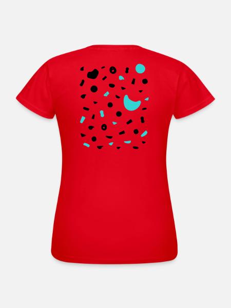 Boulder Projekt 7a Design Klettergriffe klettern - Frauen T-Shirt - Rot