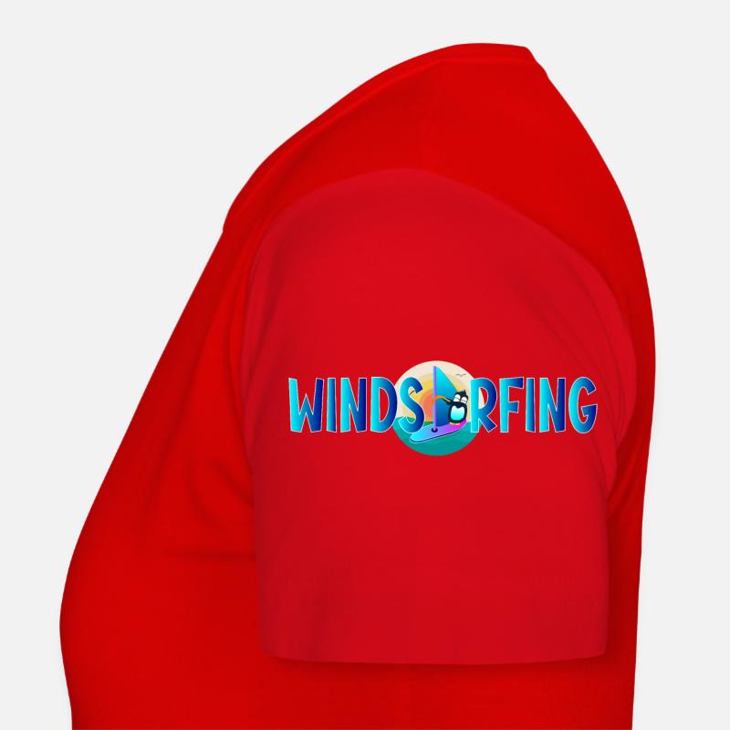 Pingouin de planche à voile T-shirt Femme