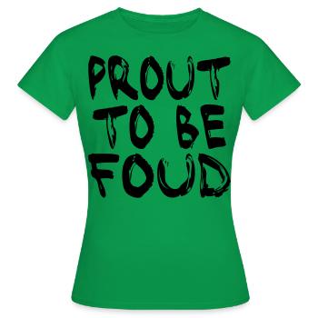 VECTEUR MULTI COULEUR - FIER D'ÊTRE UNE ERREUR - T-shirt Femme - vert - Devant - AI Model Female 172 dark (172cm)