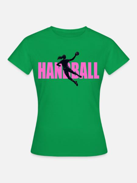 Handball - Frauen T-Shirt - Kelly Green