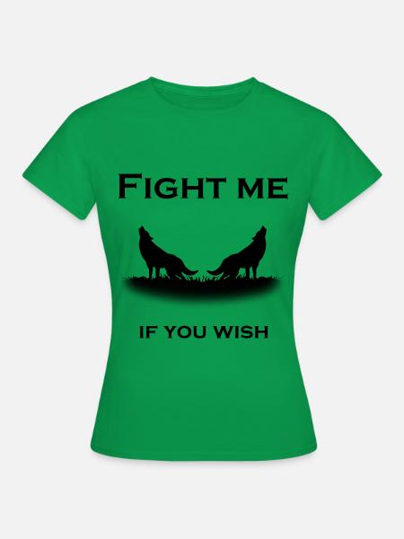 Wölfe Wolfpack - Frauen T-Shirt - Kelly Green
