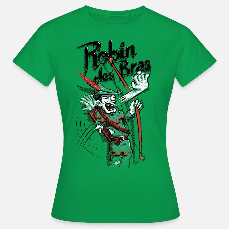 Robin des bras - Frauen T-Shirt - Kelly Green