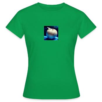 a simpel weird appel - Frauen T-Shirt - Kelly Green - Vorne - AI Model Female 172 dark (172cm)
