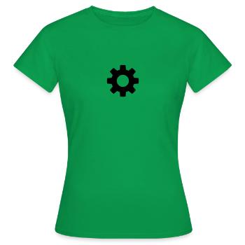 Zahnrad - Frauen T-Shirt - Kelly Green - Vorne - AI Model Female 172 dark (172cm)