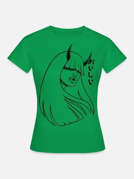Oishii - Frauen T-Shirt - Kelly Green