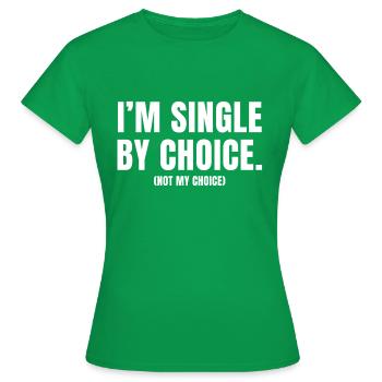 Single Choice - T-shirt Femme - vert - Devant - AI Model Female 172 dark (172cm)