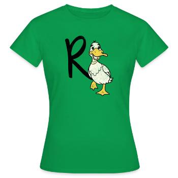 Rente - Ruhestand - Rentner - Frauen T-Shirt - Kelly Green - Vorne - AI Model Female 172 dark (172cm)