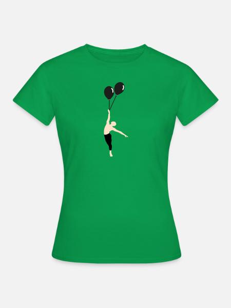 Luftballon - Frauen T-Shirt - Kelly Green