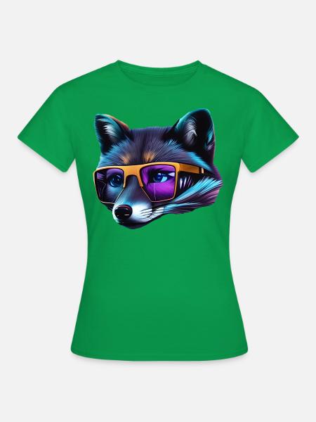 Cooler Fuchs - Frauen T-Shirt - Kelly Green