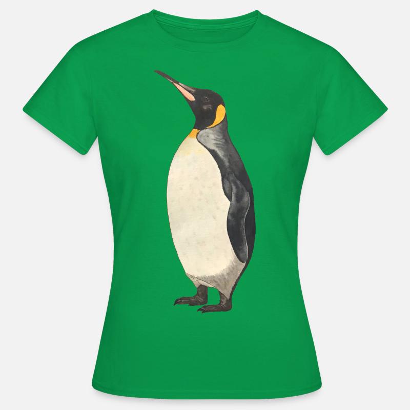 Emperor Penguin Penguin - Women's T-Shirt - kelly green
