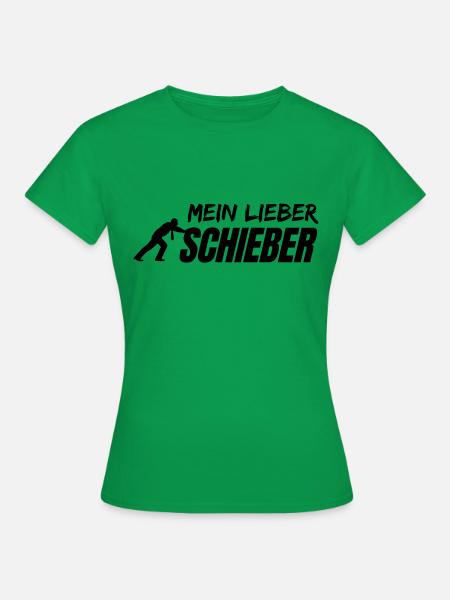 MEIN LIEBER Schieber - Frauen T-Shirt - Kelly Green