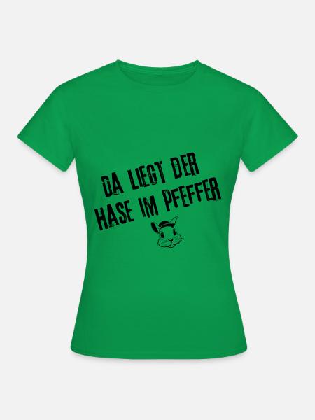 Überraschender Pfeffer Look - Frauen T-Shirt - Kelly Green