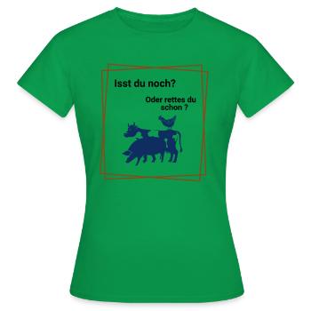 Animal Love - Women's T-Shirt - kelly green - Front - AI Model Female 172 dark (172cm)