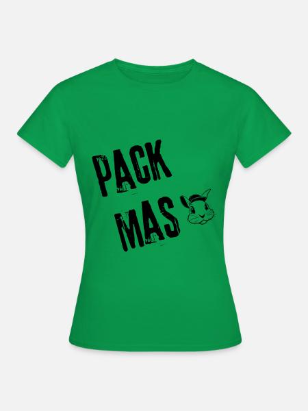 PackMas_Courage | Redewendung - Frauen T-Shirt - Kelly Green