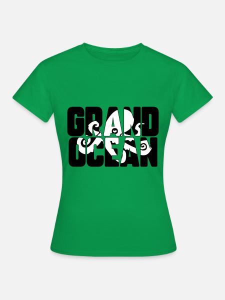 Großer Ozean - Frauen T-Shirt - Kelly Green