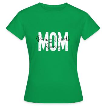 Parson Russell Terrier Mom - Women's T-Shirt - kelly green - Front - AI Model Female 172 dark (172cm)