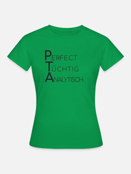 "PTA Definition | Apotheke" - Frauen T-Shirt - Kelly Green