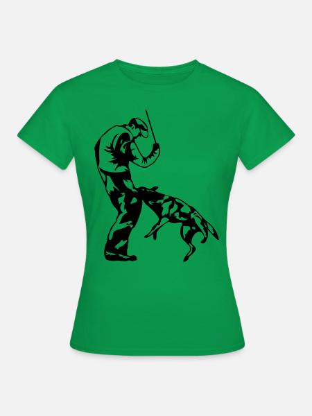 nagen - Frauen T-Shirt - Kelly Green