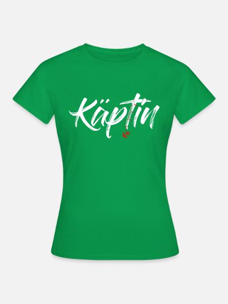 Käptin - Frauen T-Shirt - Kelly Green
