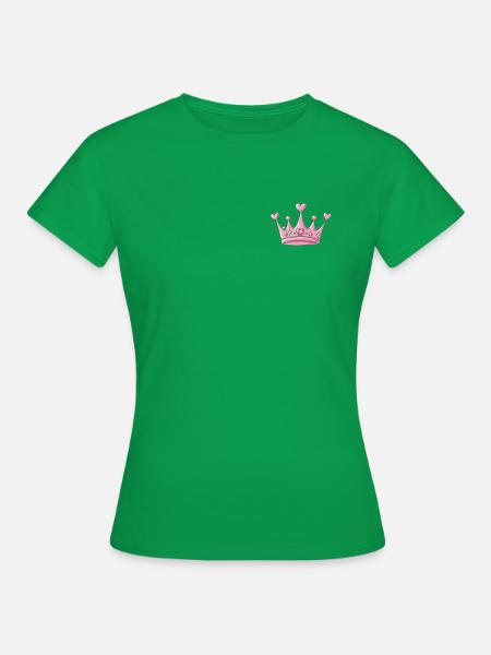 Krone - Frauen T-Shirt - Kelly Green