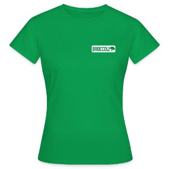 Brocoli - T-shirt Femme - vert - Devant - AI Model Female 172 dark (172cm)