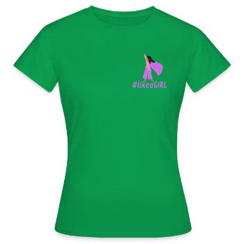 Combattant en cape pourpre - T-shirt Femme - vert - Devant - AI Model Female 172 dark (172cm)