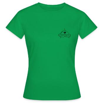 UFO - Women's T-Shirt - kelly green - Front - AI Model Female 172 dark (172cm)