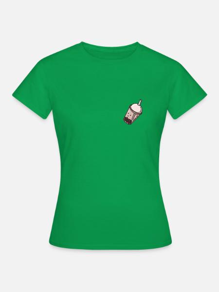 Bubble Tea Love - Frauen T-Shirt - Kelly Green
