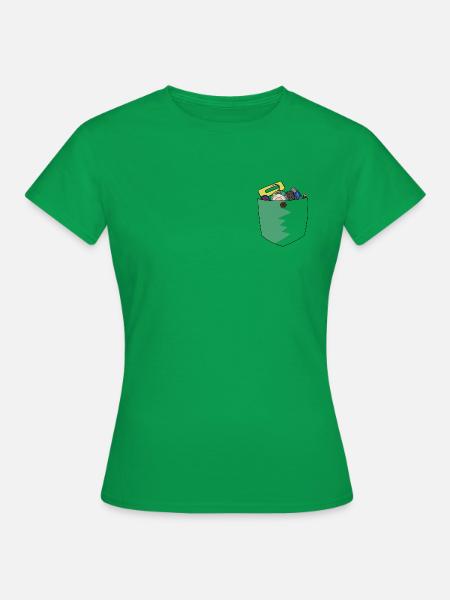 Olimar dans la poche - T-shirt Femme - vert