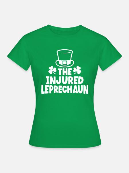 Der verletzte Kobold - Frauen T-Shirt - Kelly Green