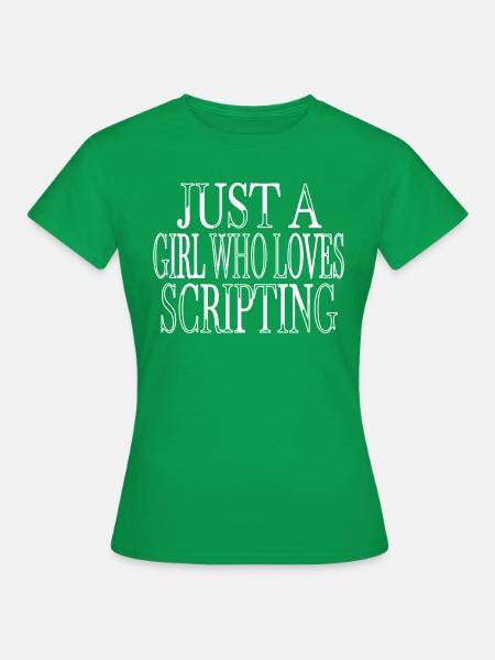 present jokes - Frauen T-Shirt - Kelly Green