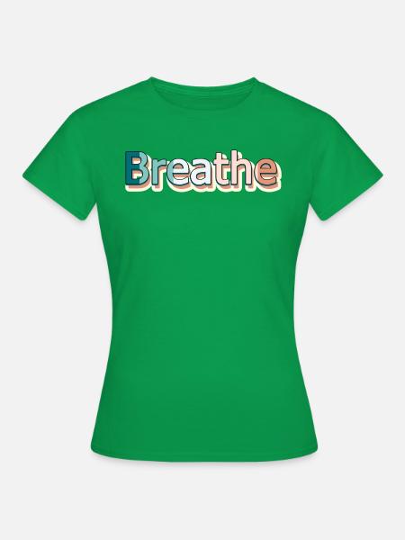 Atem - Frauen T-Shirt - Kelly Green