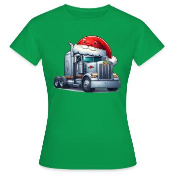 American Lorry Truck - Women's T-Shirt - kelly green - Front - AI Model Female 172 dark (172cm)