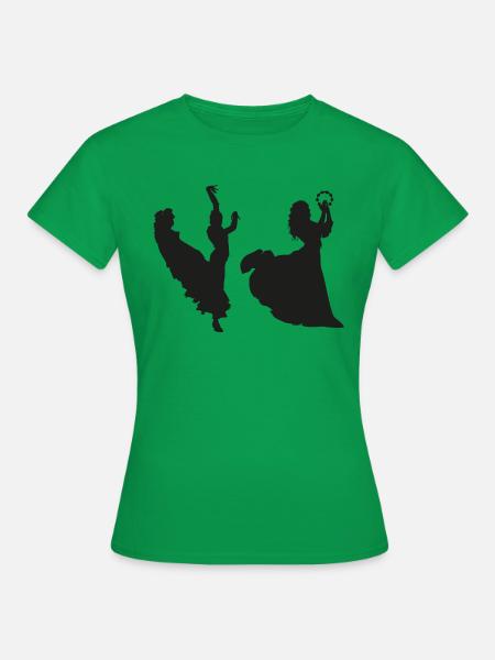 Dancing Dance Music - Frauen T-Shirt - Kelly Green
