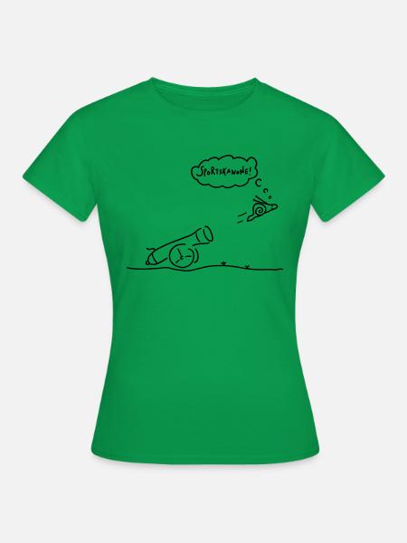 sportskanone - Frauen T-Shirt - Kelly Green